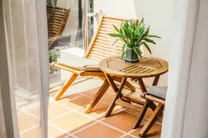 Fotografía terraza para anuncio de venta inmueble