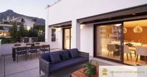 terraza ático marbella