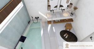 Ducha inversión en Bali