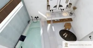 Ducha inversión en Bali